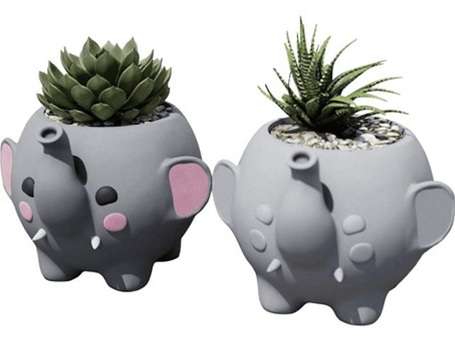 Macetero Diseño Elefante 1