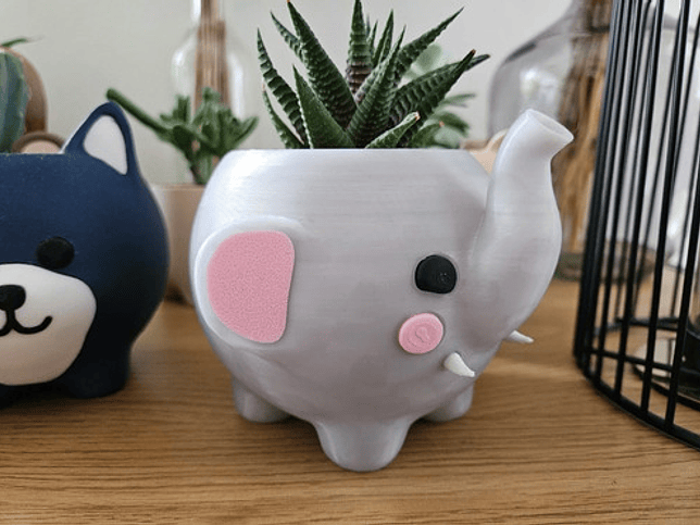 Macetero Diseño Elefante 4