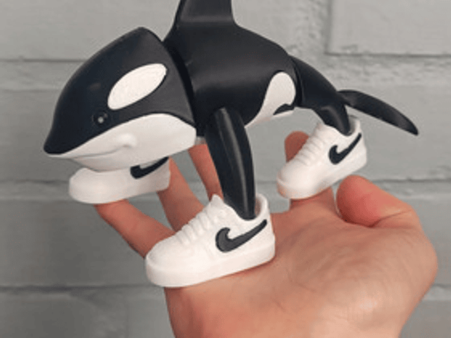 Juguete Italian Brainrot Articulado - Orcalero Orcala 2