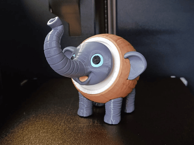 Juguete Italian Brainrot Articulado - Cocofanto Elefanto 6