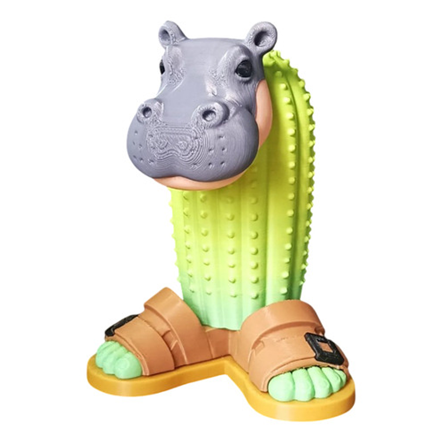 Juguete Italian Brainrot Articulado - Il Cacto Hipopotamo