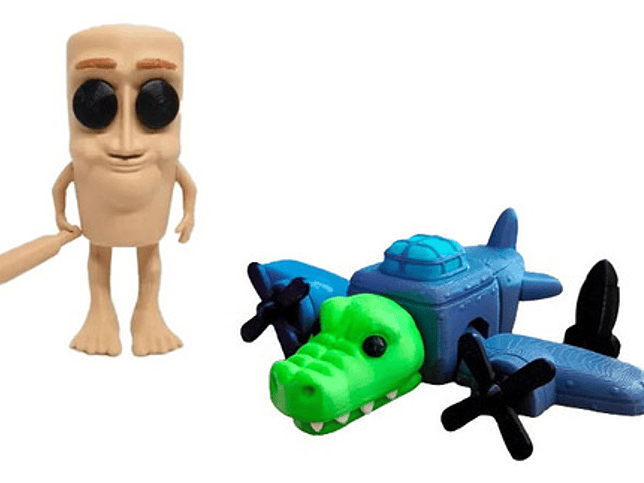 Figuras Italian Brainrot - Pack 2 Unidades 1