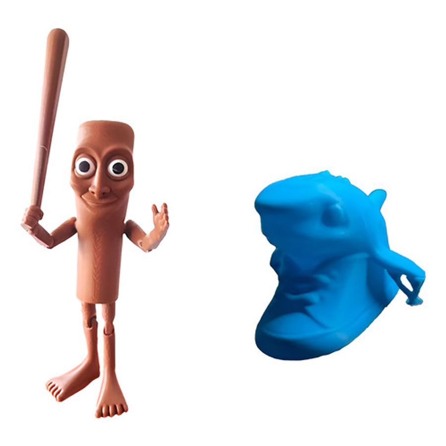 Figuras Italian Brainrot - Pack 2 Unidades