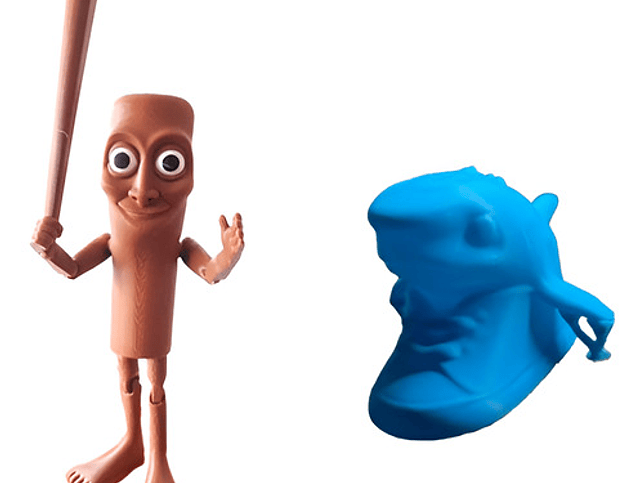 Figuras Italian Brainrot - Pack 2 Unidades 1