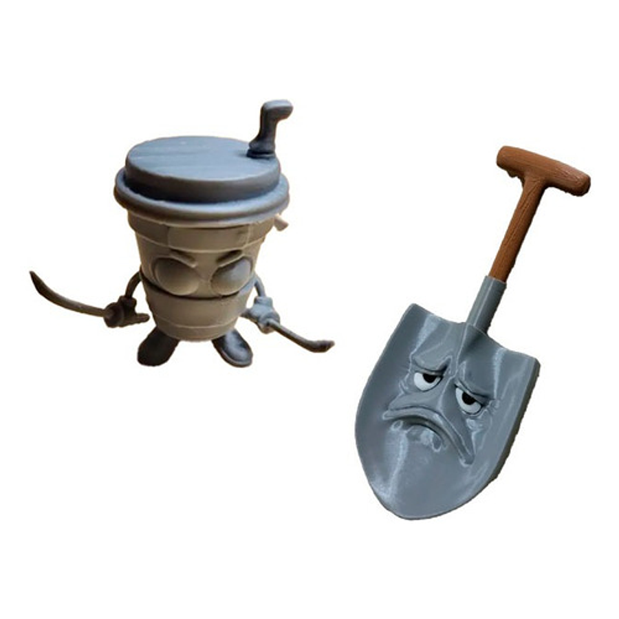 Figuras Italian Brainrot - Pack 2 Unidades