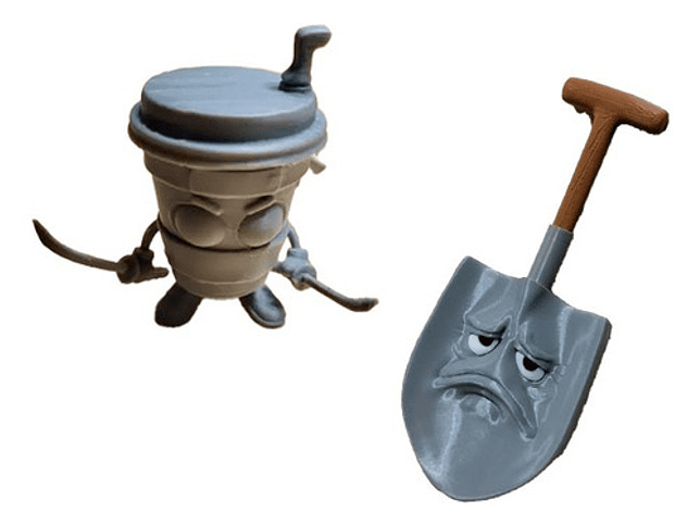 Figuras Italian Brainrot - Pack 2 Unidades 1