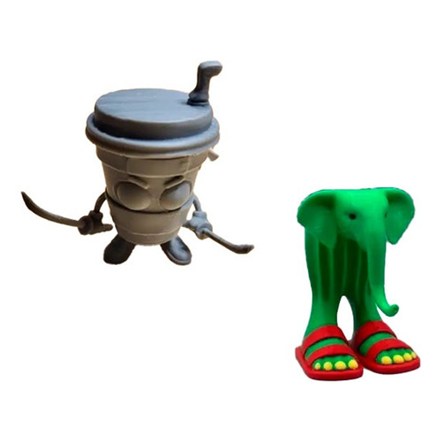 Figuras Italian Brainrot - Pack 2 Unidades