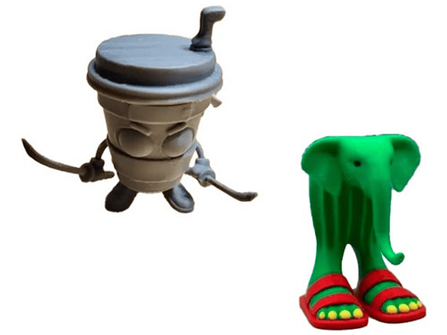 Figuras Italian Brainrot - Pack 2 Unidades 1