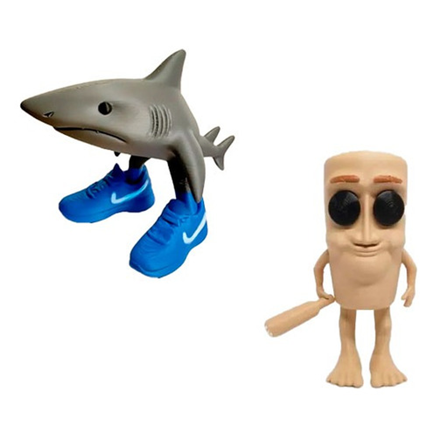 Figuras Italian Brainrot - Pack 2 Unidades