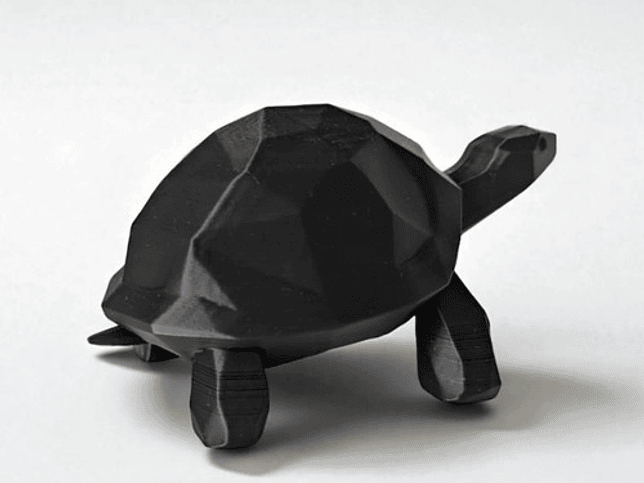 Decoración - Tortuga Caminando Polígono 4