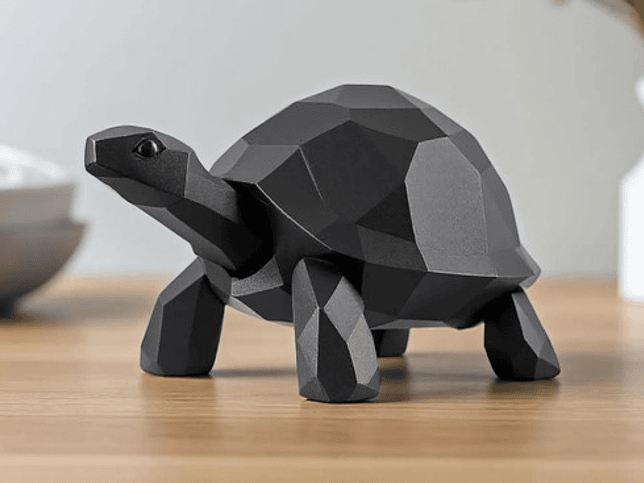 Decoración - Tortuga Caminando Polígono 5