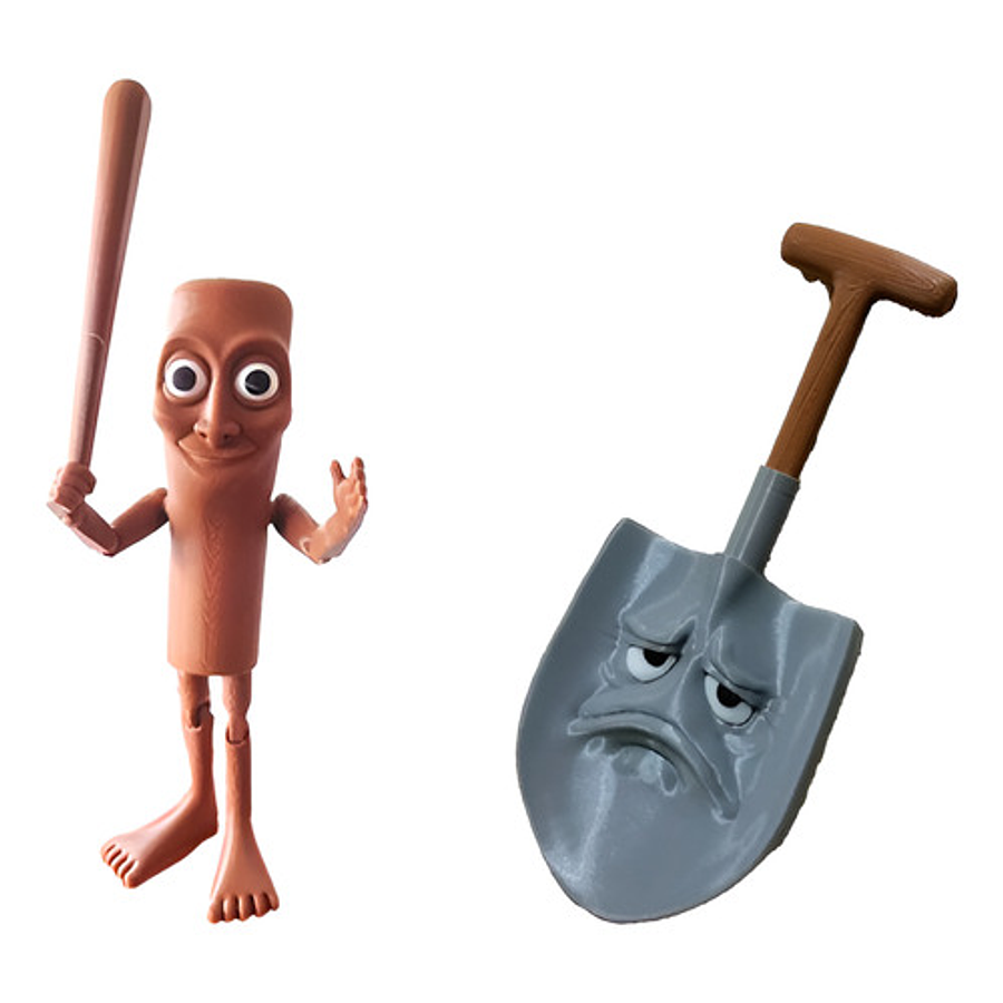 Figuras Italian Brainrot - Pack 2 Unidades