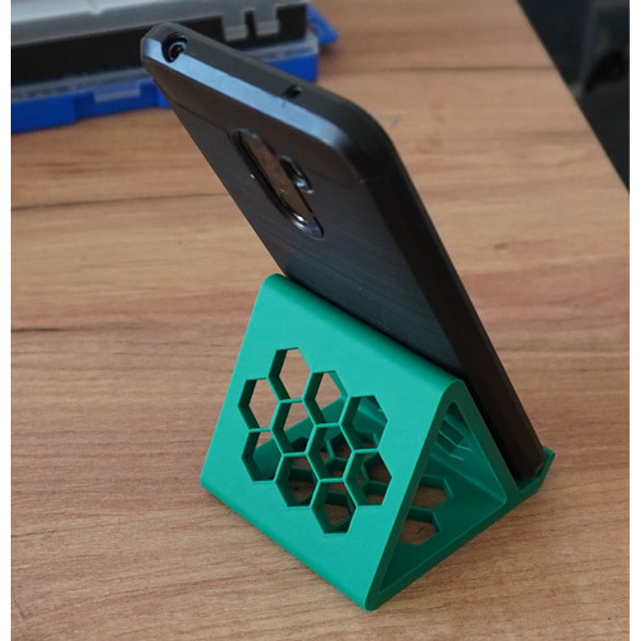 Soporte Teléfono - Diseño Panal