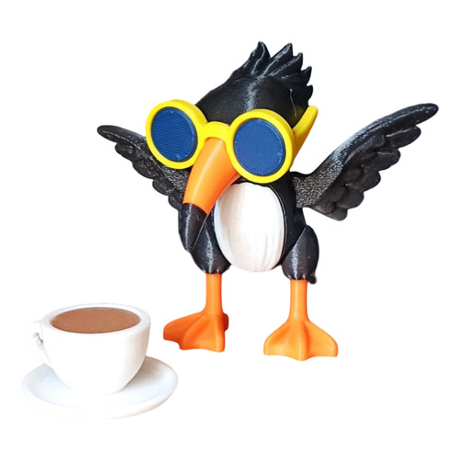 Juguete Italian Brainrot Articulado - Frulli Frulla