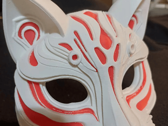 Máscara Kitsune 3