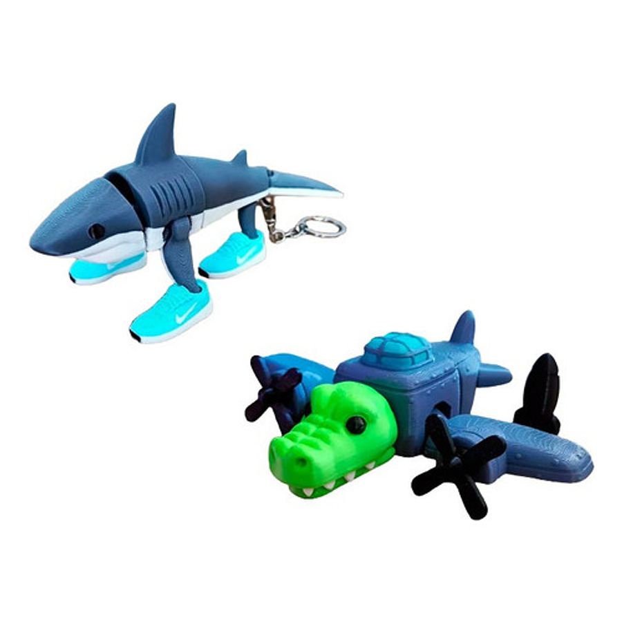 Figuras Italian Brainrot - Pack 2 Unidades