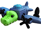 Juguete Italian Brainrot Articulado - Bombardiro Cocodrilo - Miniatura 1