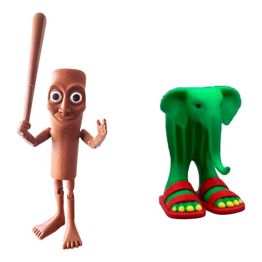 Figuras Italian Brainrot - Pack 2 Unidades