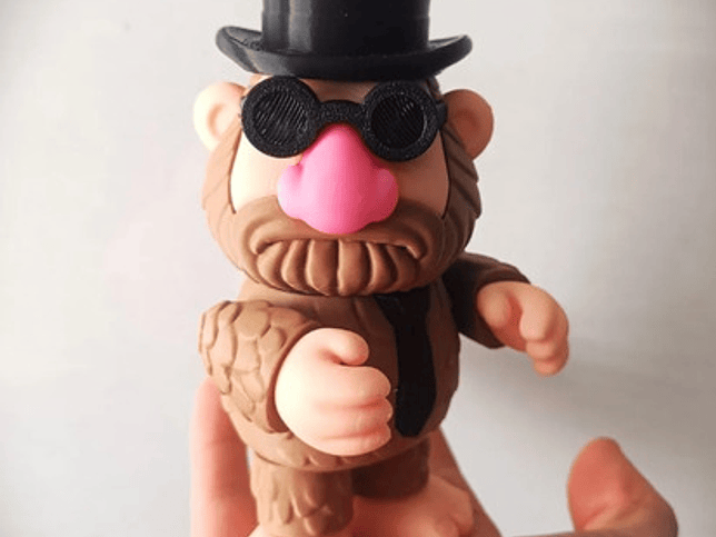 Juguete Italian Brainrot Articulado - Mateo 3