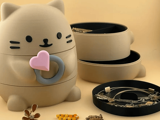 Joyero - Diseño Gato 5