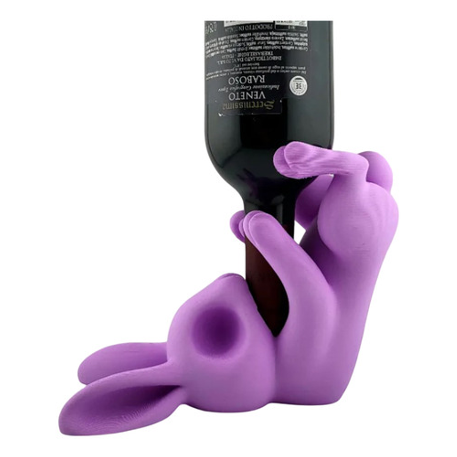 Porta Vino - Diseño Conejo