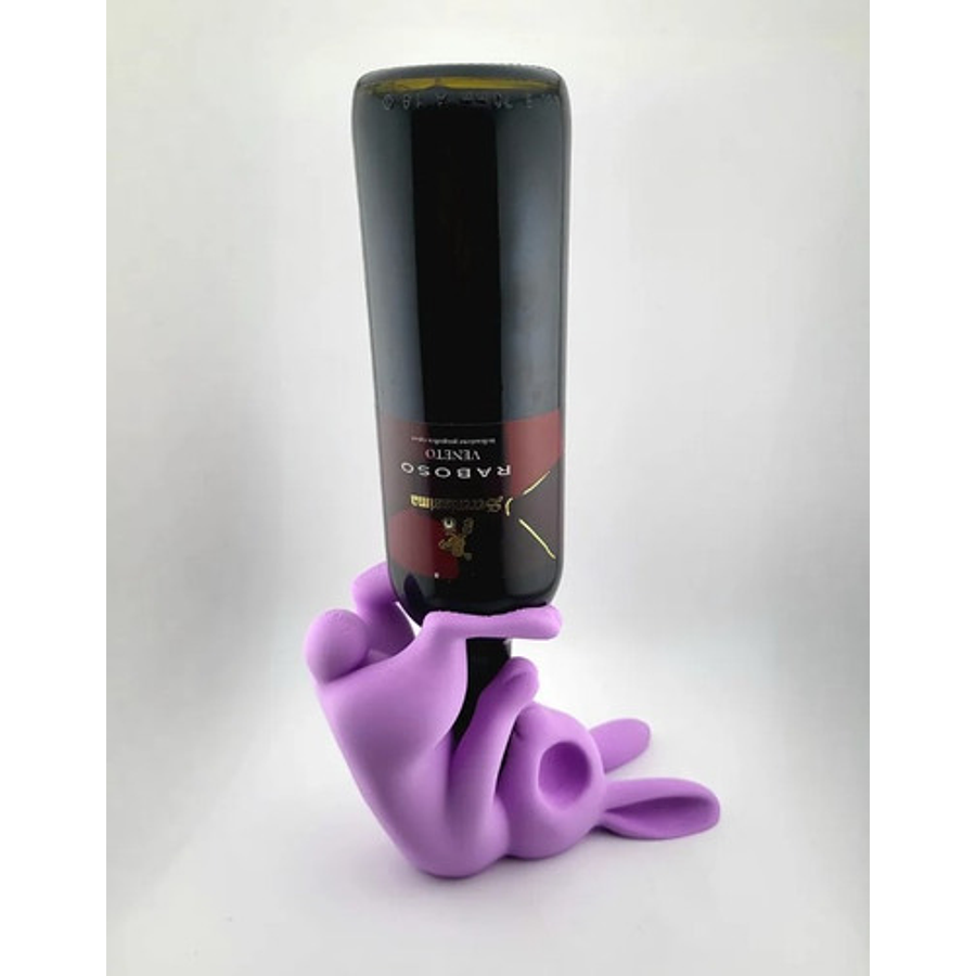 Porta Vino - Diseño Conejo