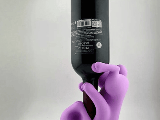 Porta Vino - Diseño Conejo 3