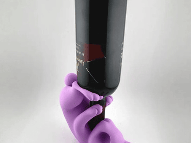 Porta Vino - Diseño Conejo 4