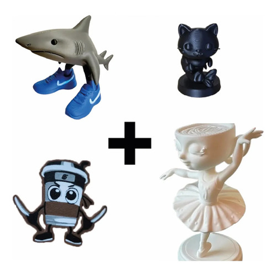 Figuras Italian Brainrot Pack Coleccionable (4 Unidades)