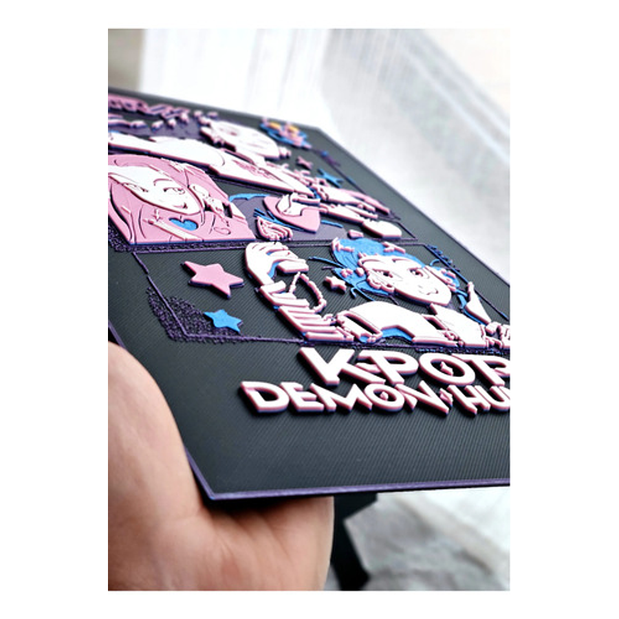 Poster 3d - Kpop Demon Hunters