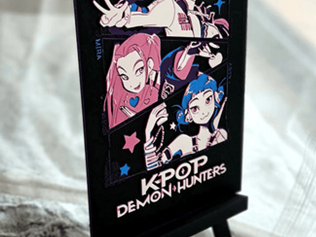 Poster 3d - Kpop Demon Hunters 3