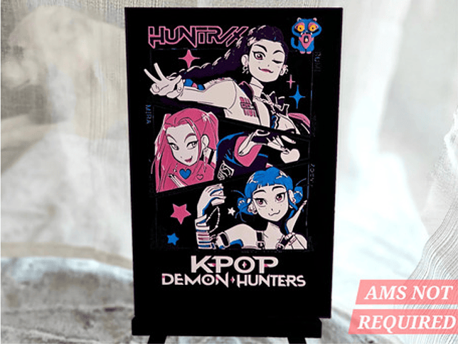 Poster 3d - Kpop Demon Hunters 4