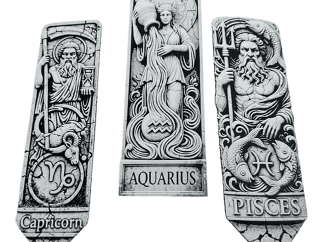 Marca Páginas - Signos Zodiaco 1