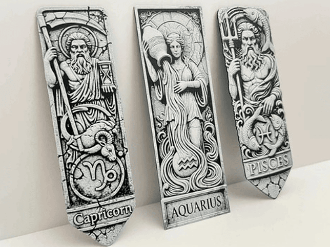 Marca Páginas - Signos Zodiaco 6