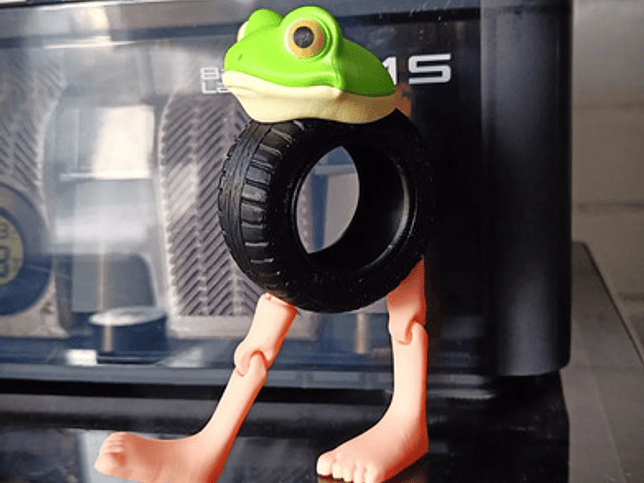 Juguete Italian Brainrot Articulado - Ambalabu 4