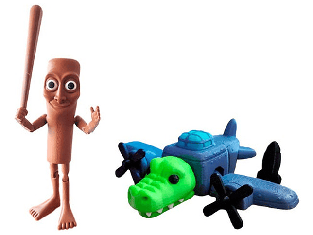 Figuras Italian Brainrot - Pack 2 Unidades 1