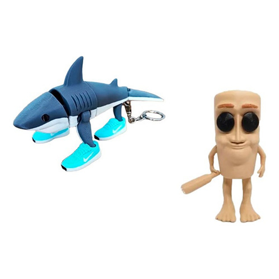 Figuras Italian Brainrot - Pack 2 Unidades