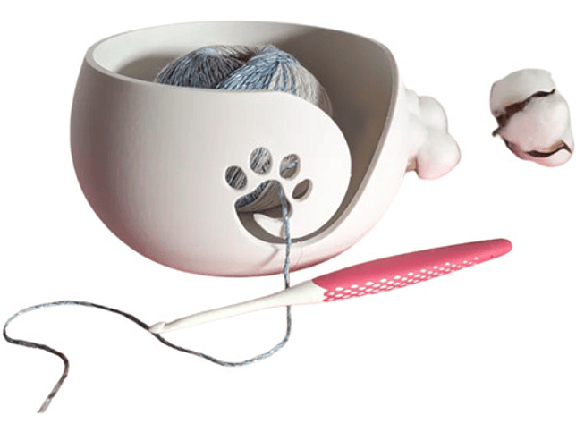 Cuenco Para Ovillos - Patita De Perro 1