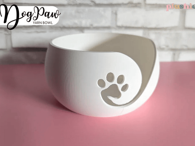 Cuenco Para Ovillos - Patita De Perro 3