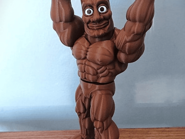 Juguete Italian Brainrot - Tung Tung Tung Muscle Sahur 4