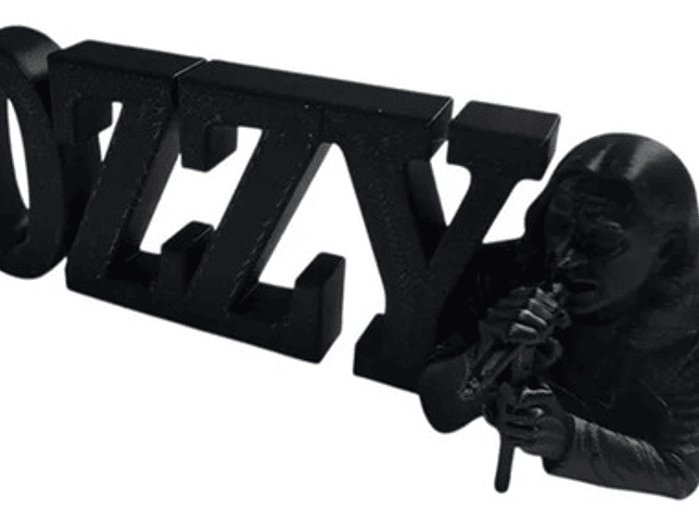 Placa Ozzy Osbourne 1