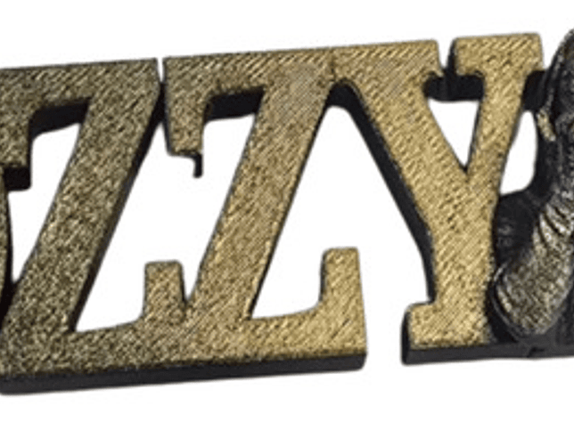 Placa Ozzy Osbourne 2