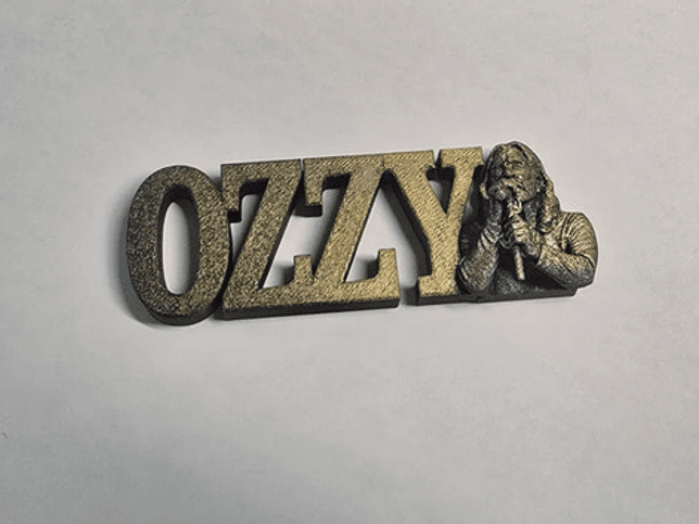 Placa Ozzy Osbourne 3