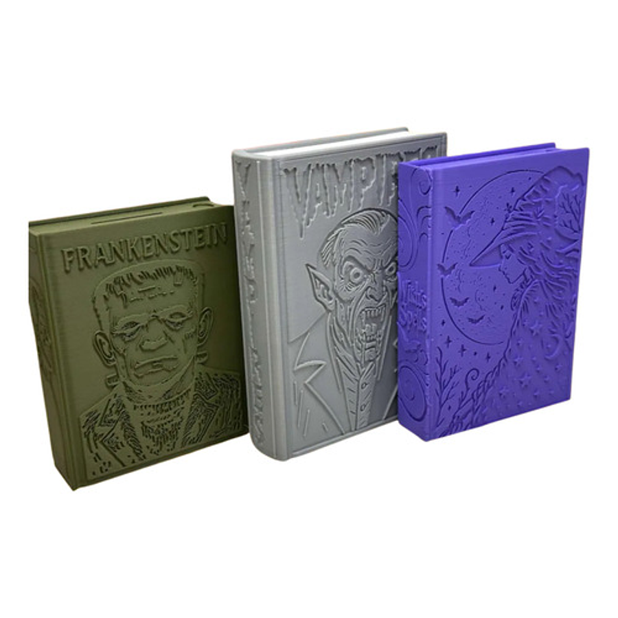 Libro Decorativo 3d - Terror