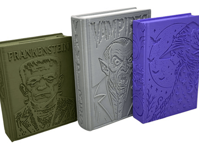 Libro Decorativo 3d - Terror 1