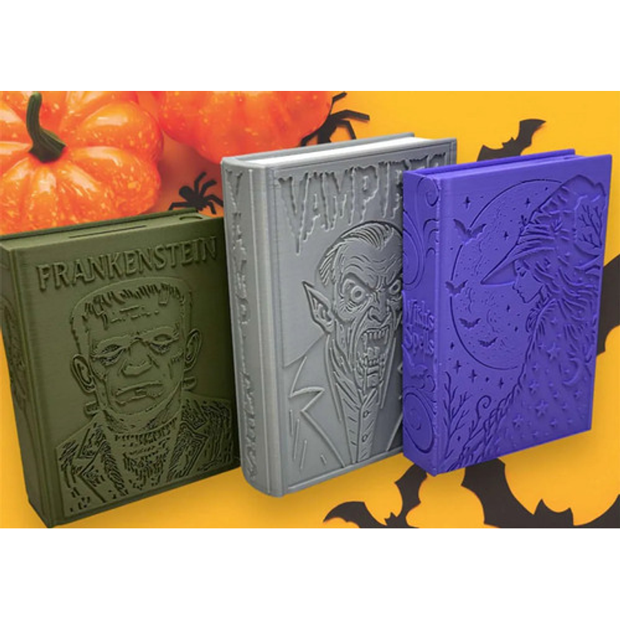 Libro Decorativo 3d - Terror