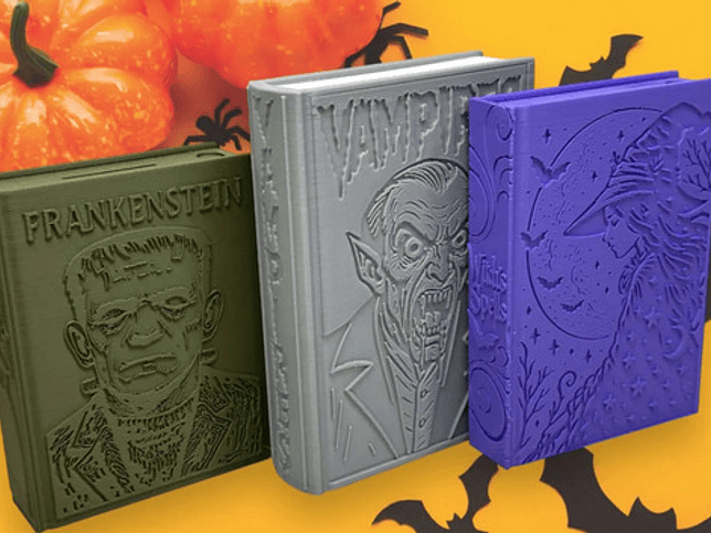 Libro Decorativo 3d - Terror 2