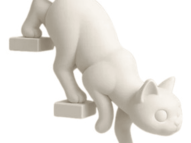 Decoración Gato En Escalera 1