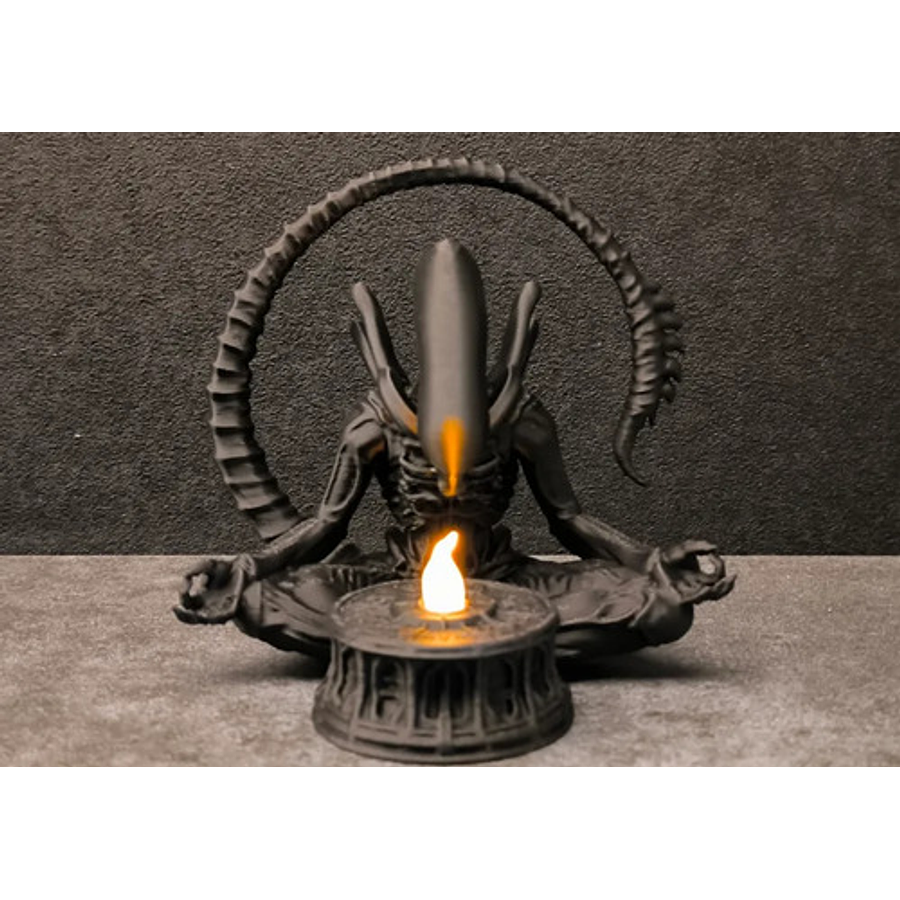 Soporte Para Vela - Xenomorfo Alien