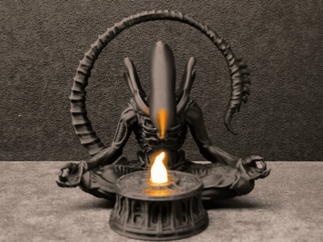 Soporte Para Vela - Xenomorfo Alien 2